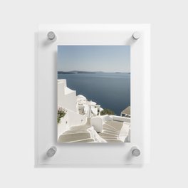 Santorini Summer Floating Acrylic Print