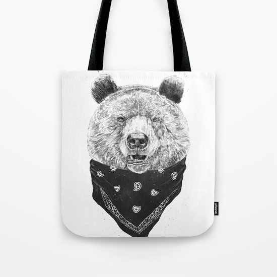 Wild bear Tote Bag