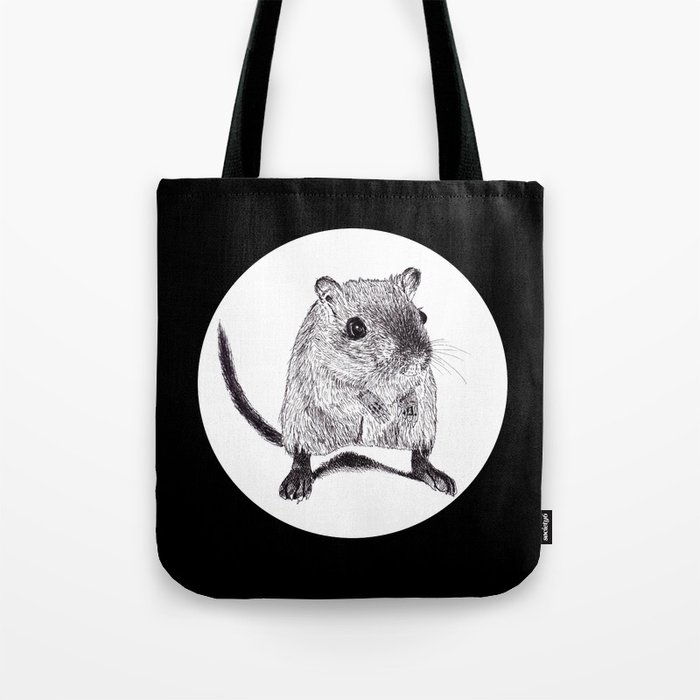 Mouse Ink Drawings Tote Bag
