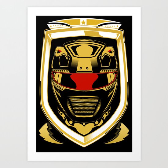 Red Ranger Art Print