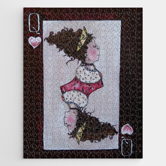Queen of Hearts Jigsaw Puzzle