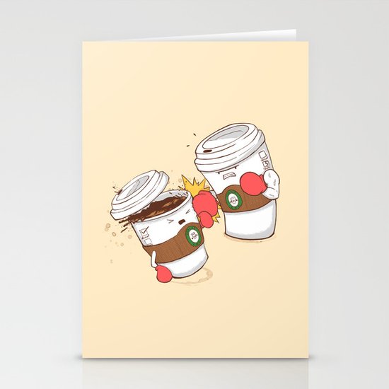 Strong Coffee Stationery Cards