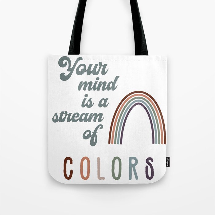 Stream of Colors Tote Bag