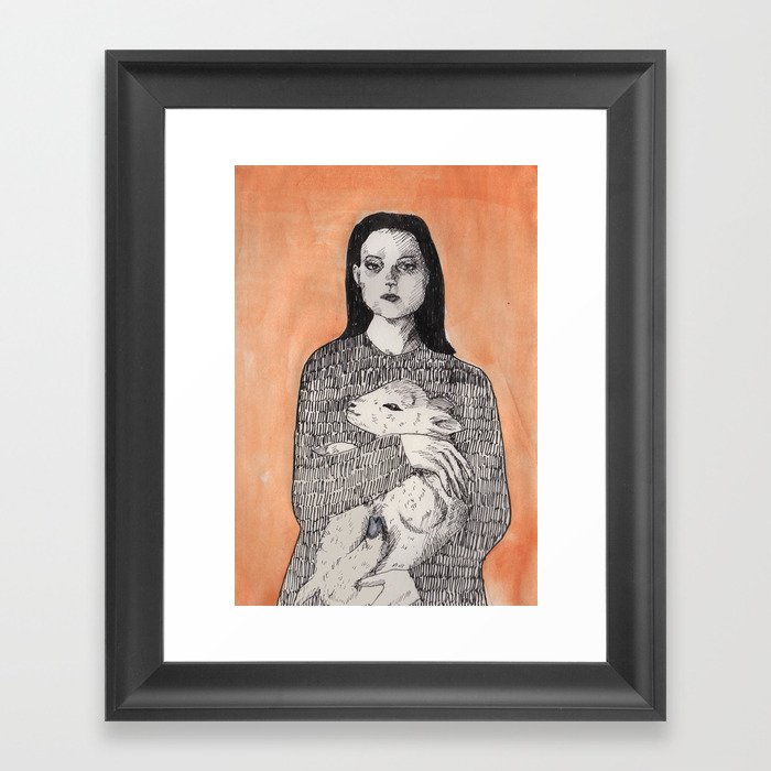 Clarice Framed Art Print