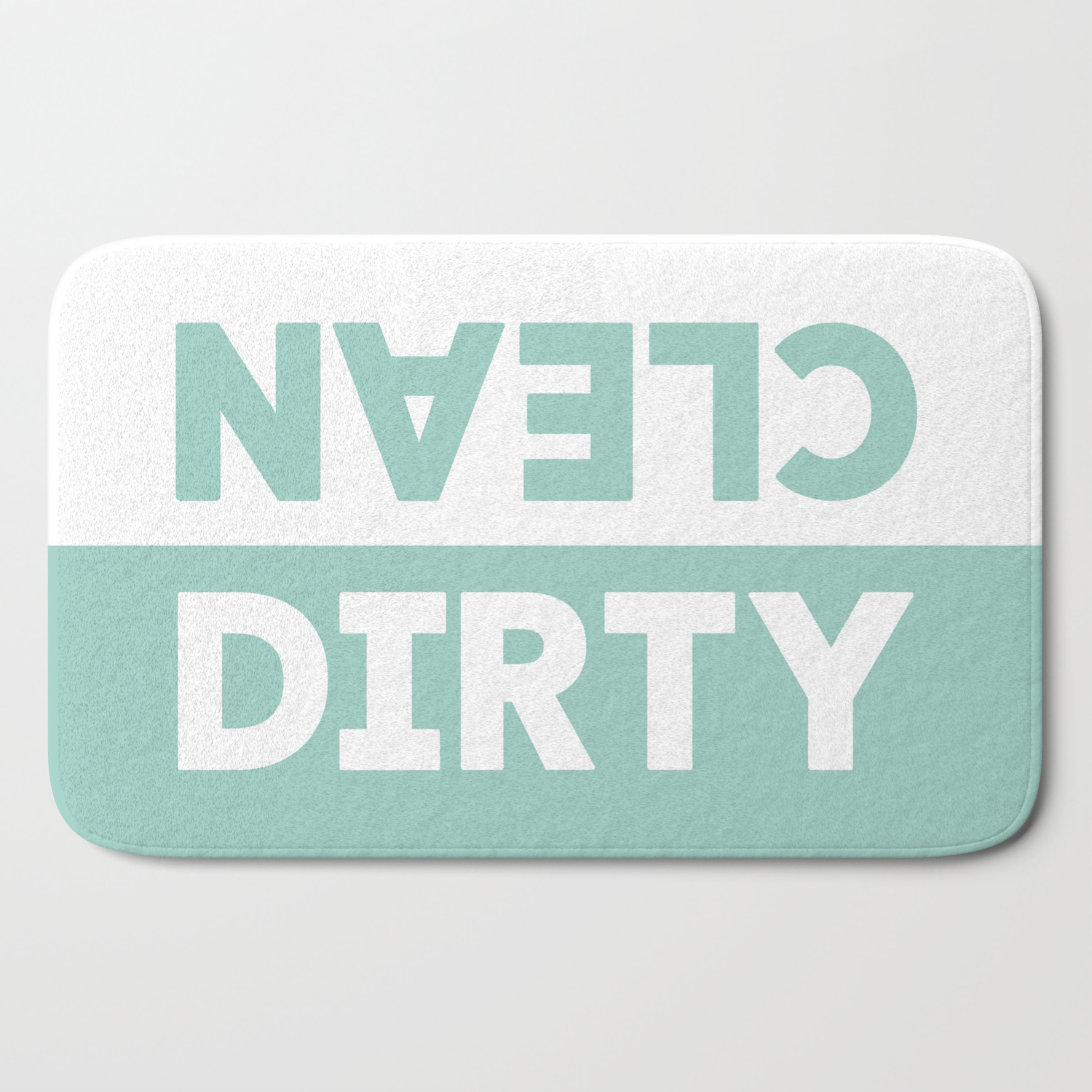 Clean Dirty Bath Mat By Beckymccreary Society6