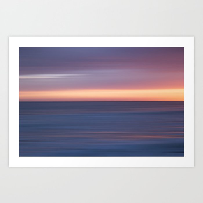 Sunset Blur Art Print