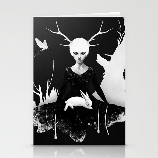 Space Within Stationery Cards