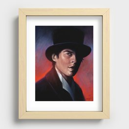 Damon in a Tophat Recessed Framed Print