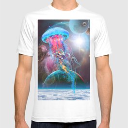 Electric Jellyfish World Monster T Shirt