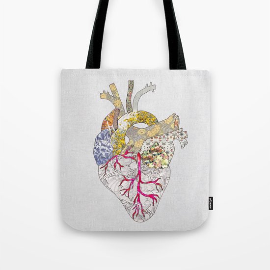 my heart is real Tote Bag