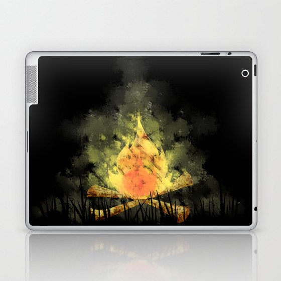 The fire camp Laptop & iPad Skin