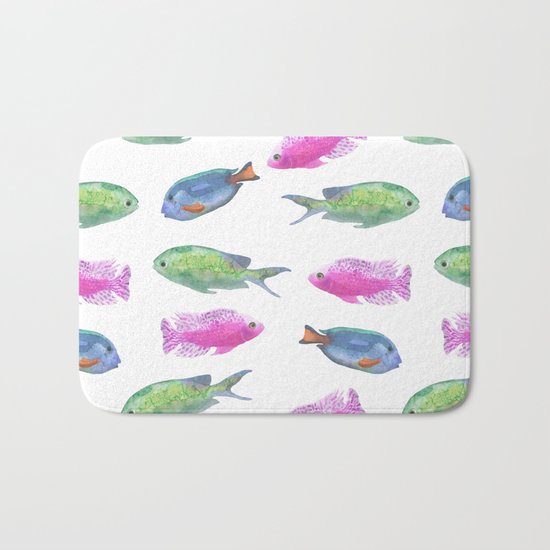 Late for School Bath Mat
