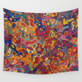 Colorful Abstract  Wall Tapestry