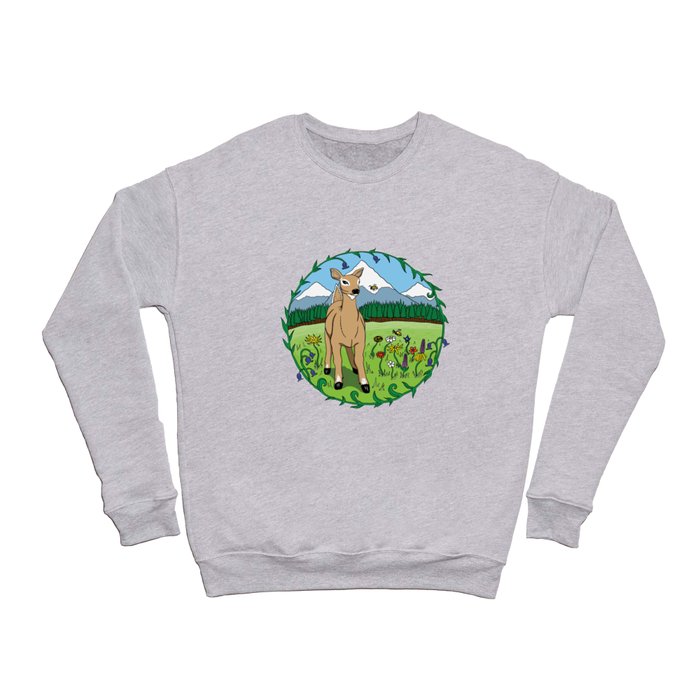 Doe in the Meadow Crewneck Sweatshirt