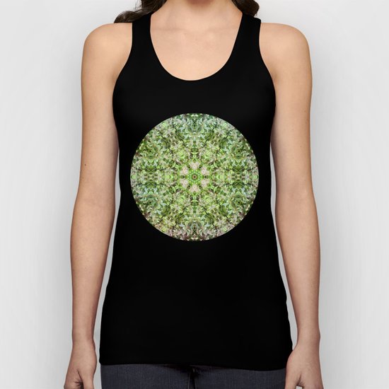 Kaleidoscope of Rainforest Flowers Unisex Tank Top