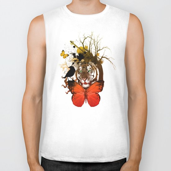 animals Biker Tank