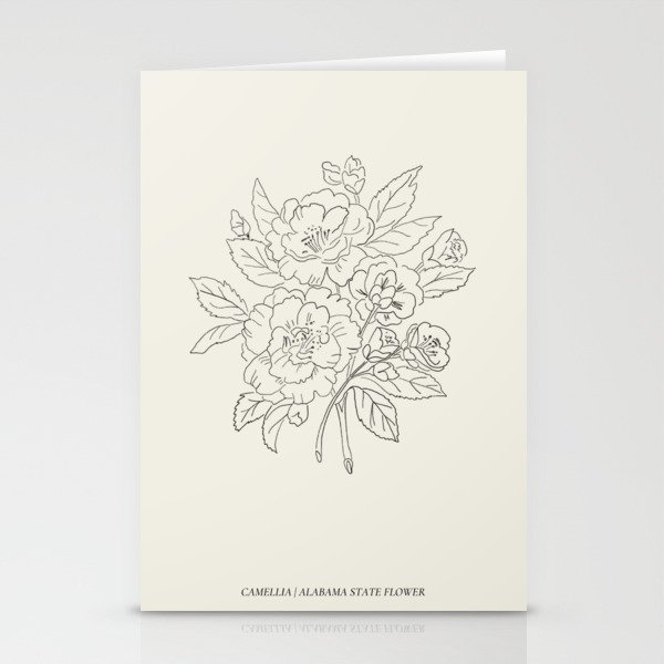 Camellia Art Stationery Cards
