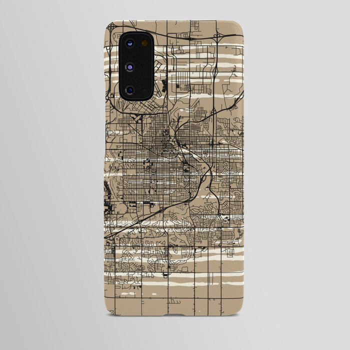 Sioux Falls - Vintage City Map - USA City Android Case
