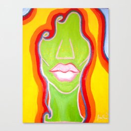 Rainbow Lady Canvas Print