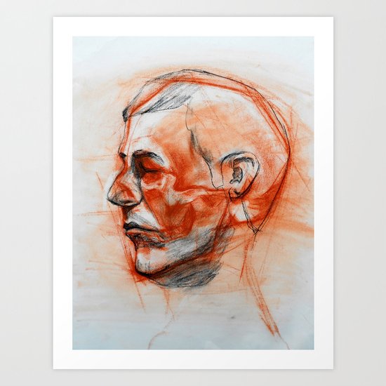 Skull Art Print