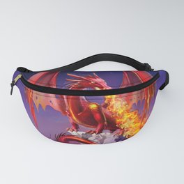 Red Dragon Fanny Pack