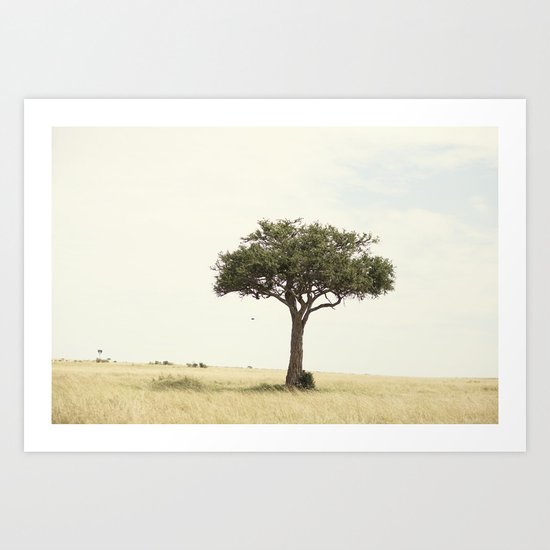 tree hugger::kenya Art Print