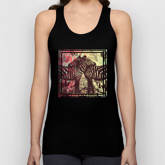 ZEBRA Unisex Tank Top
