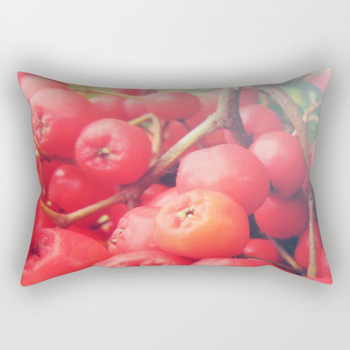 Rowan Berries Rectangular Pillow