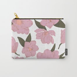 Cold pink magnolias pattern Carry-All Pouch