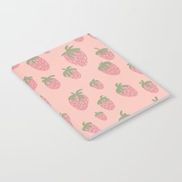 Strawberry Field (Pink) Notebook