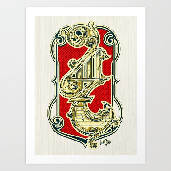 4117 Art Print