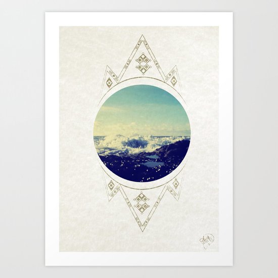 sea escape Art Print