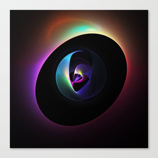 Alien's in Space Capsule Canvas Print
