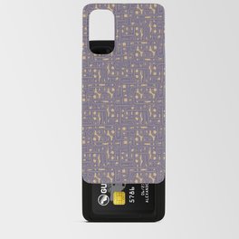Geo Purple Android Card Case