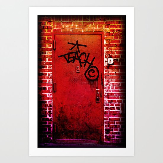 Teach NYC Art Print