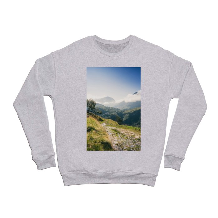 A Path Among The Mountains Crewneck Sweatshirt