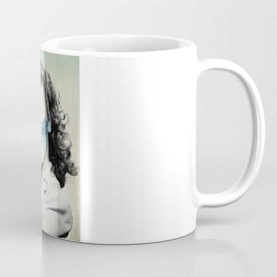 the glass half full Mug