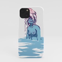 Mermaid & Jellyfish iPhone Case