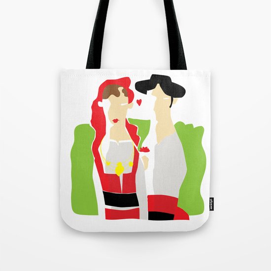 Minhotos "Portuguese Lovers" Tote Bag