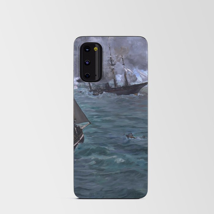 Édouard Manet "The Battle of the U.S.S. Kearsarge and the C.S.S. Alabama" Android Card Case