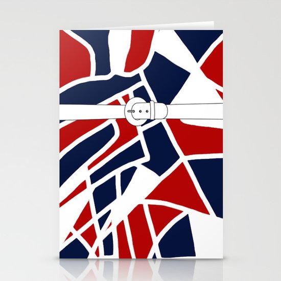 Red White & Blue Stationery Cards