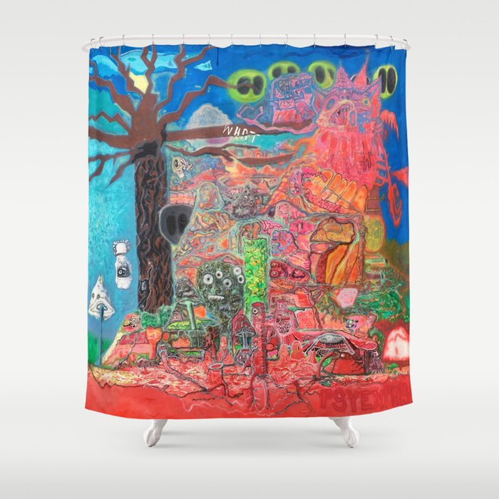 Akashic Library Shower Curtain