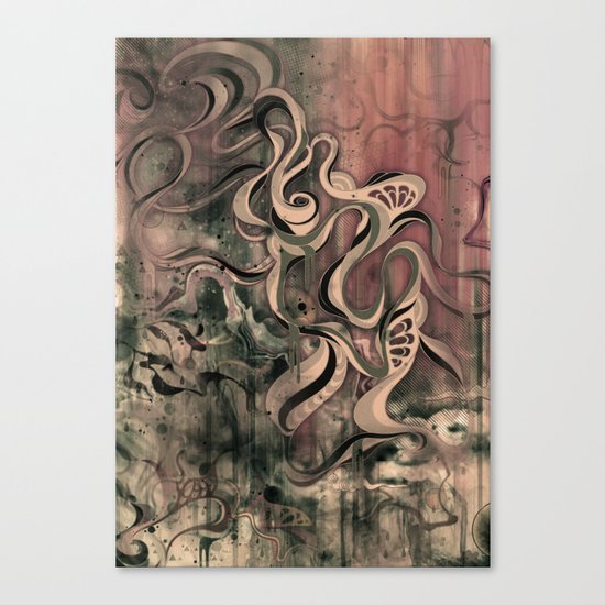 Tempest III (sandstorm) Canvas Print