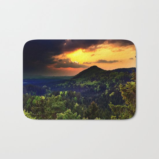 Sunset Bath Mat
