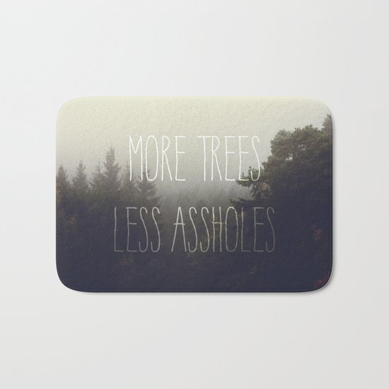 More trees please Bath Mat