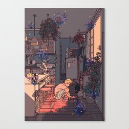 the witch's son Canvas Print