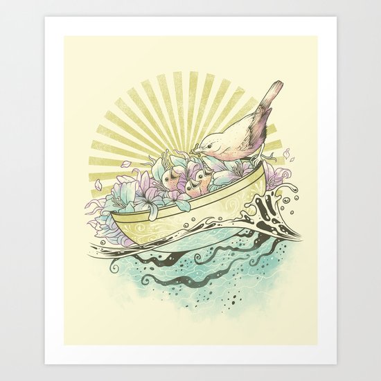 Unique Nesting Art Print