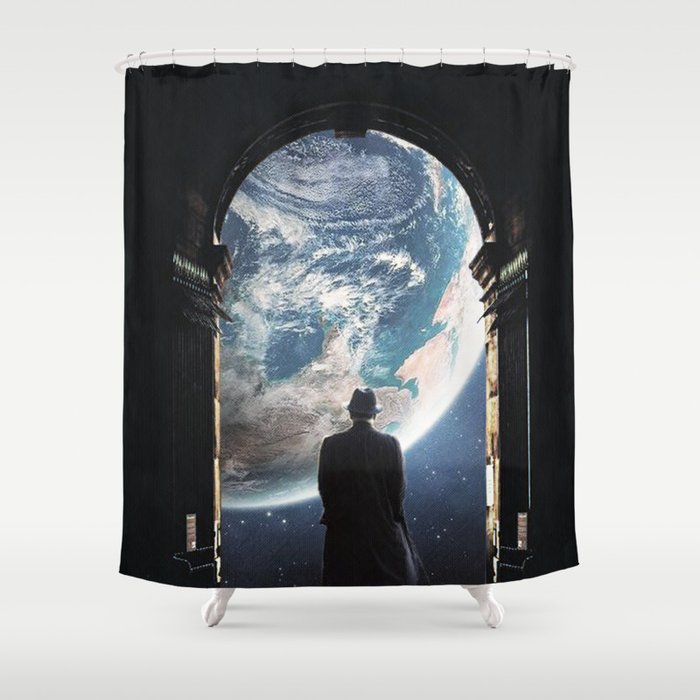 Exit Shower Curtain