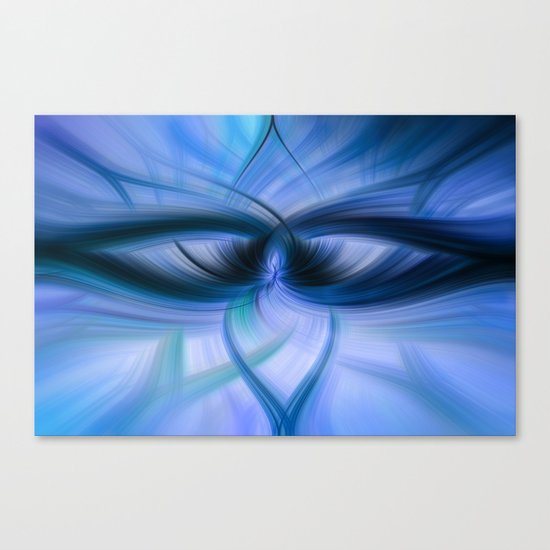 Blue abstract Canvas Print