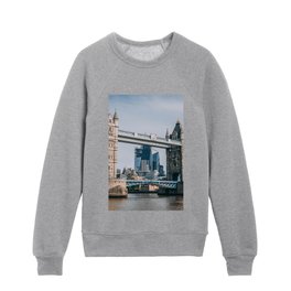 Tower Bridge, London, United Kingdom  Kids Crewneck